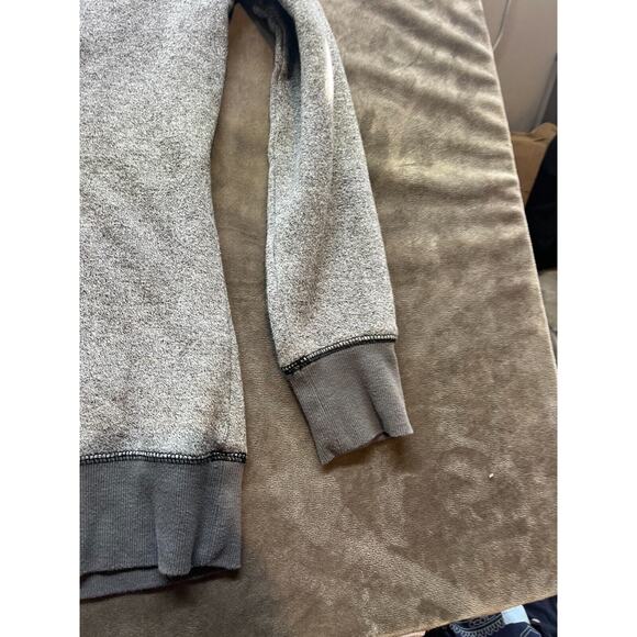 Harley Davidson Women Sweatshirt XL Gray Logo Pocket Pullover Cotton - Picture 2 of 6